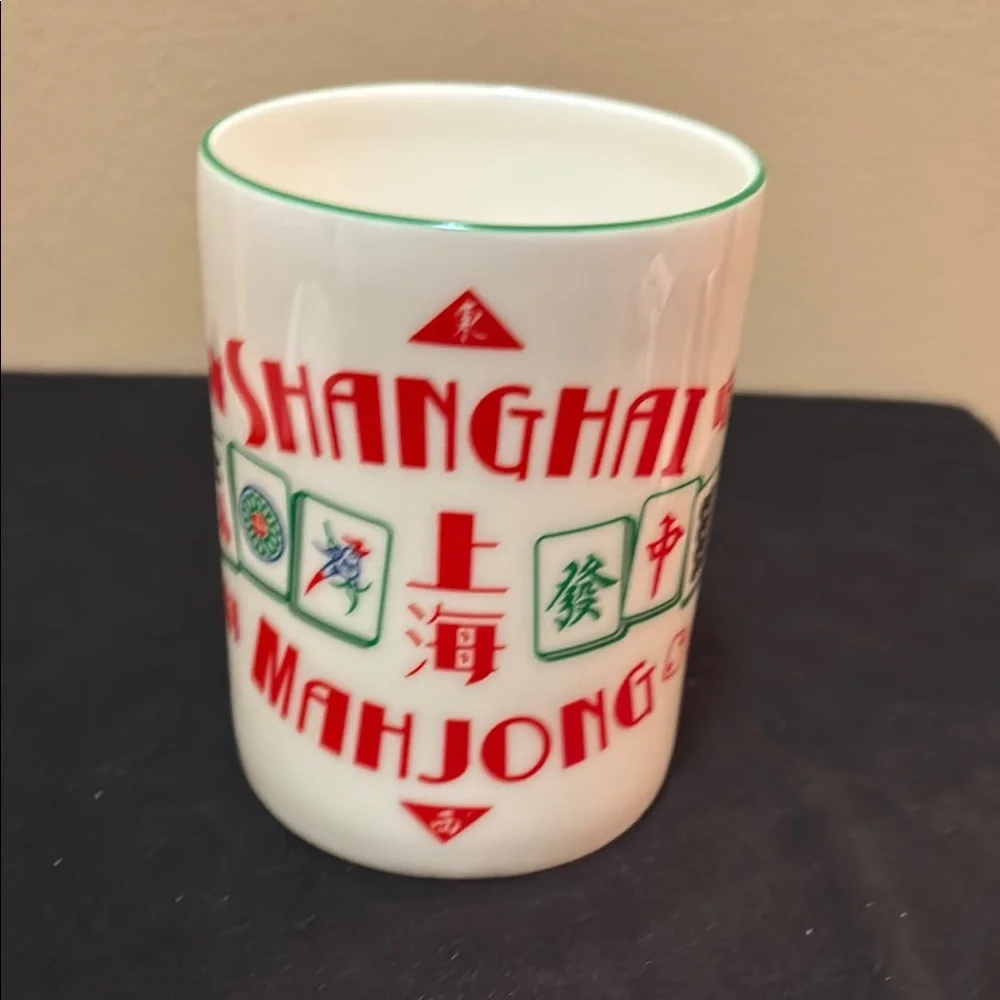 Shanghai Mahjong Plate and Mug Cafe Set - Picture 5 of 10
